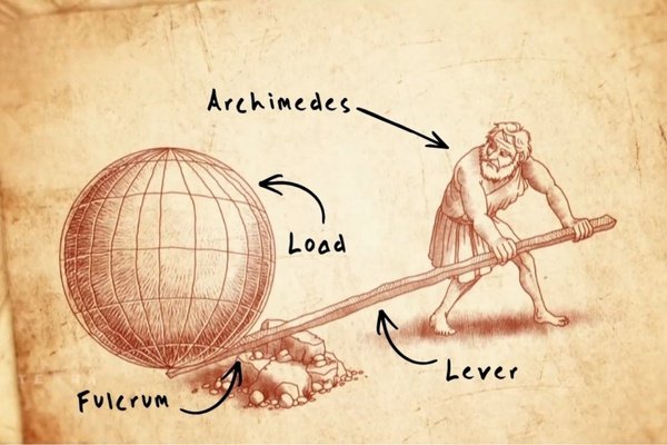 Archimedes Lesson 5 FINAL diagram of a lever