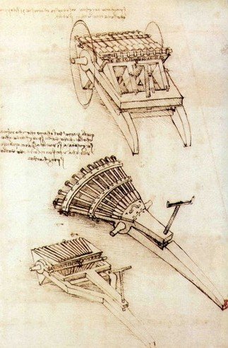 A sketch from Leonardo da Vinci