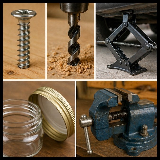 Archimedes Lesson 3 FINAL examples of screws